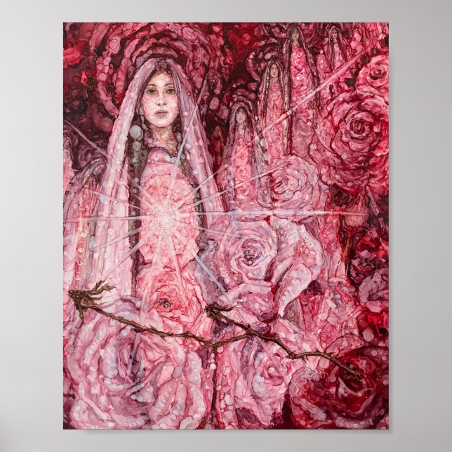 Affiche "Mystère Du Rose" (Devant)