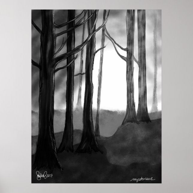 Affiche Mystérieux (Devant)