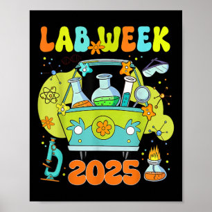 Affiche Mystery Machine Of Diagnostics Lab Week 2025 Med L