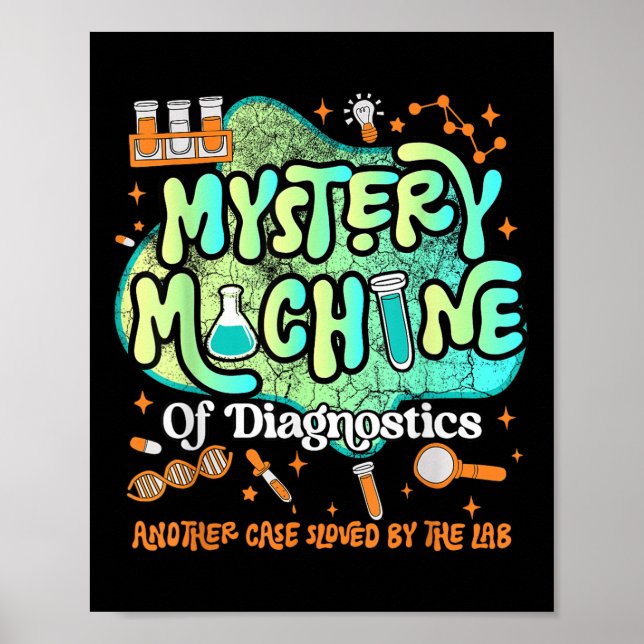Affiche Mystery Machine Of Diagnostics Lab Week 2025 Med L (Devant)