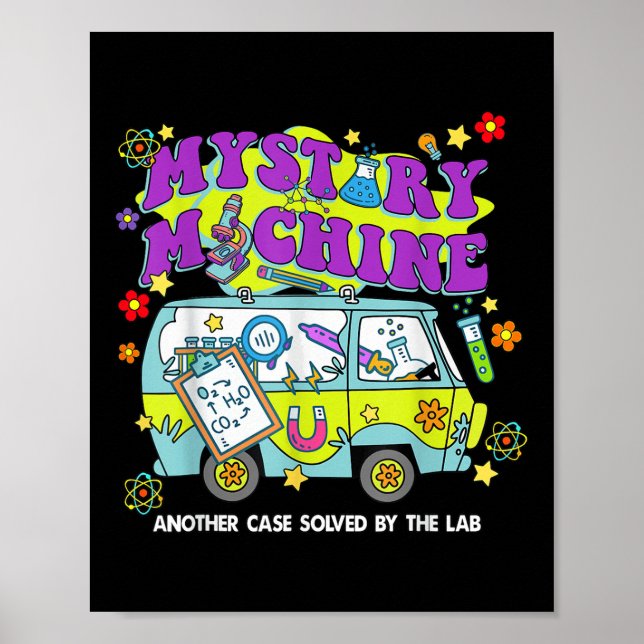 Affiche Mystery Machine Of Diagnostics Lab Week 2025 Med L (Devant)