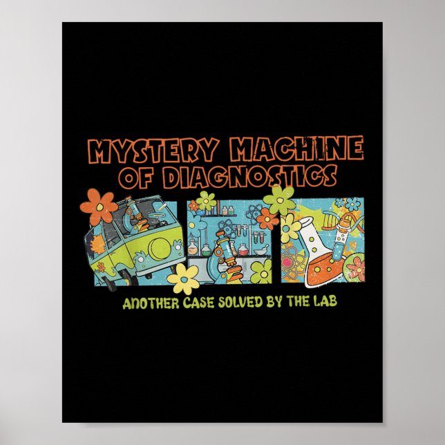 Affiche Mystery Machine Of Diagnostics Lab Week 2025 Med L (Devant)