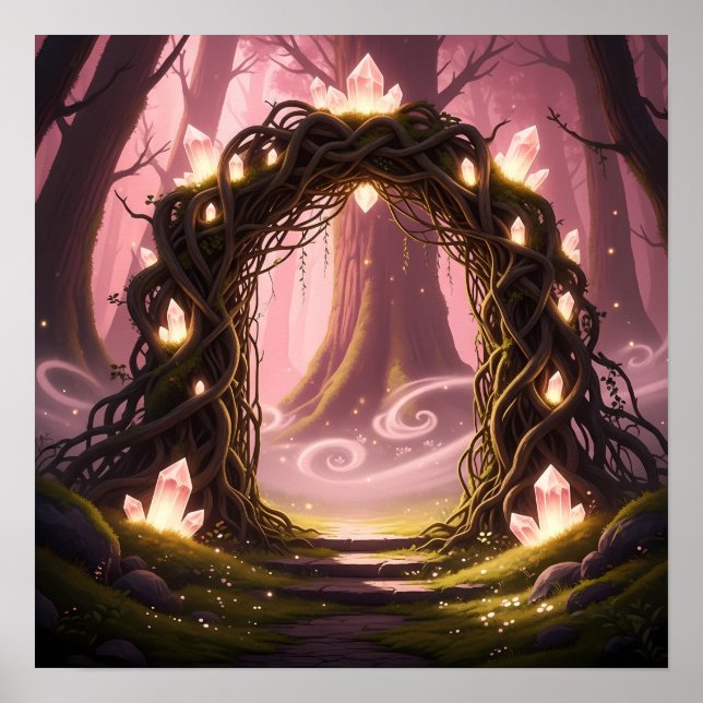 Affiche Mystic Gate of Enchanted Forest Light (Devant)