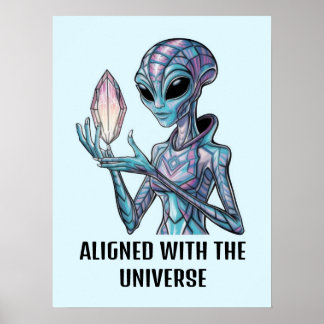Affiche Mystical Alien