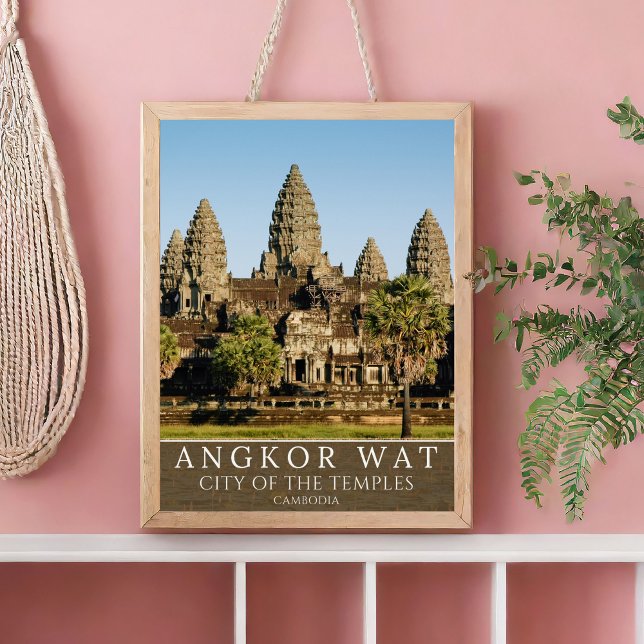 Affiche Mystical Angkor Temples – Cambodia (Créateur téléchargé)