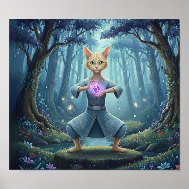 Affiche MysticCrystalFlow (Devant)