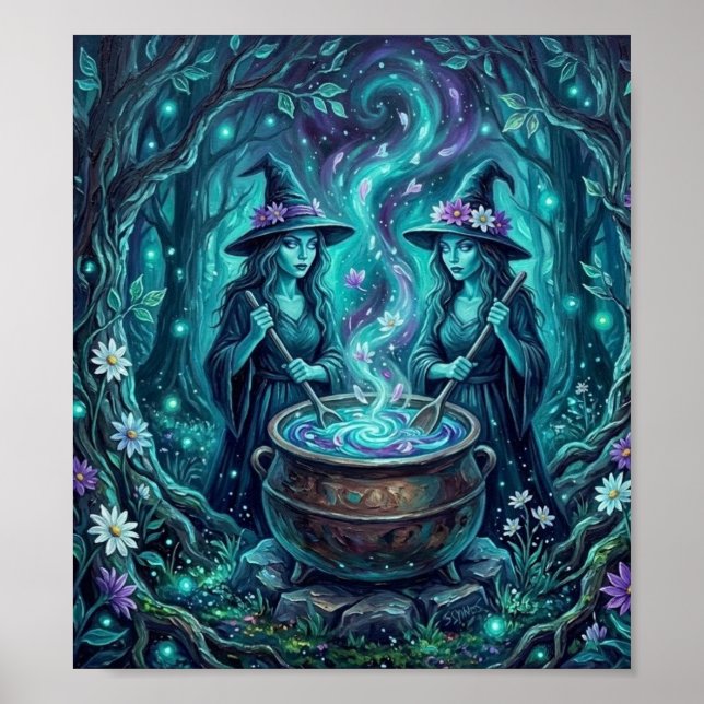 Affiche MysticDaisyWitches (Devant)