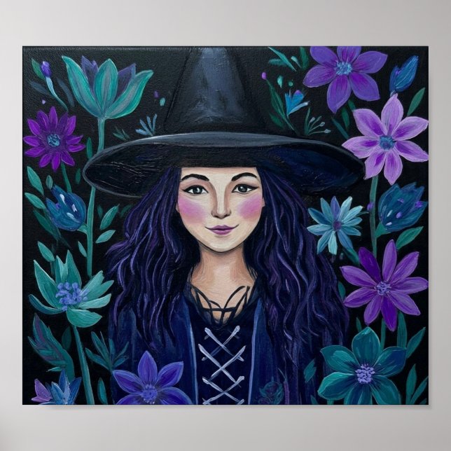 Affiche MysticGothFlower (Devant)