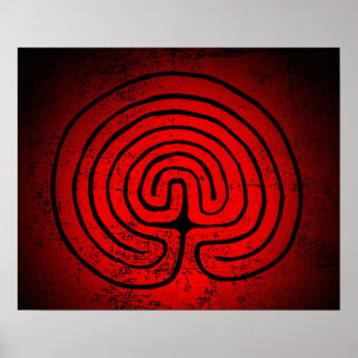 Affiche Mystik du Labyrinthe