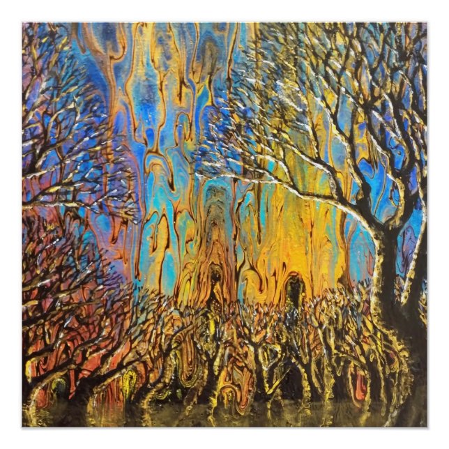 Affiche mystique de la forêt (Devant)
