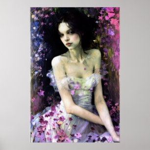 Affiche Mystique en fleurs #118 : Rêver Maiden du Nig