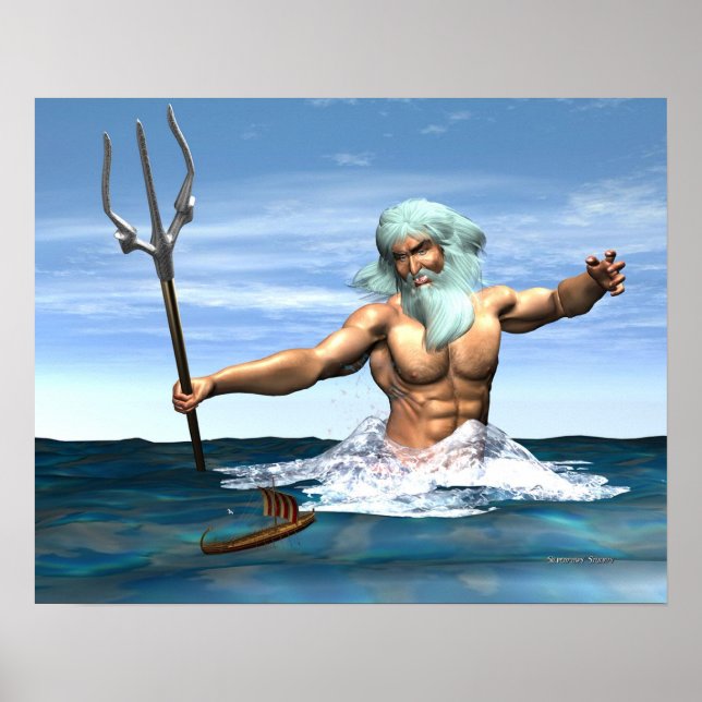 AFFICHE MYTH - POSIDON (Devant)