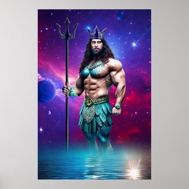 Affiche Mythes et légendes : Poseidon (Devant)