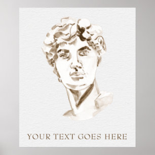 Affiche *~* Mythologie DAVID AP45 Grec Dieu Foi