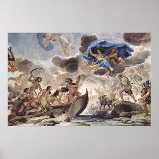 AFFICHE MYTHOLOGIE GRECQUE