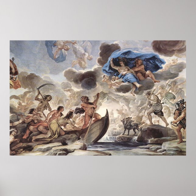 AFFICHE MYTHOLOGIE GRECQUE (Devant)