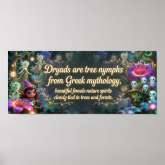 Affiche Mythologie grecque
