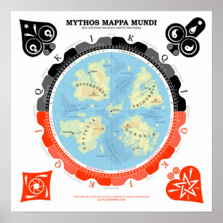 Affiche Mythos Mappa Mundi