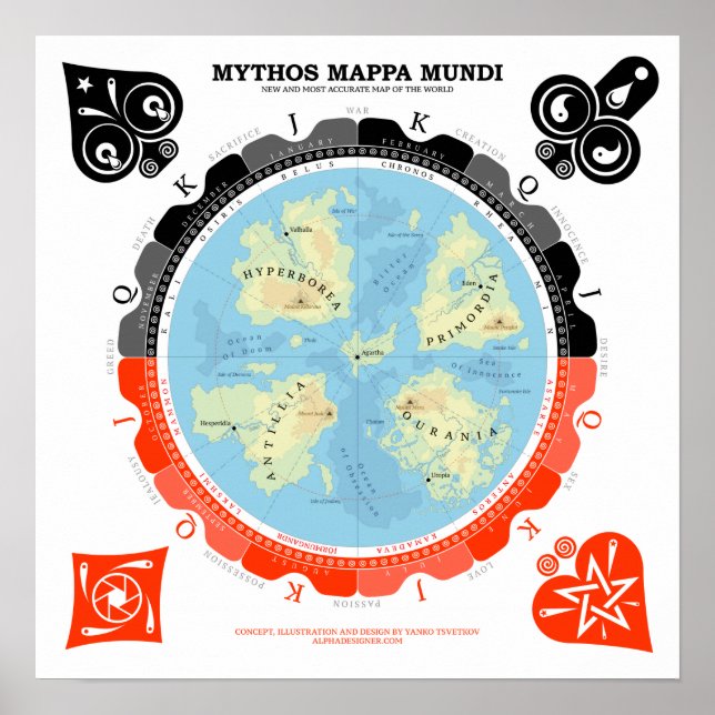 Affiche Mythos Mappa Mundi (Devant)