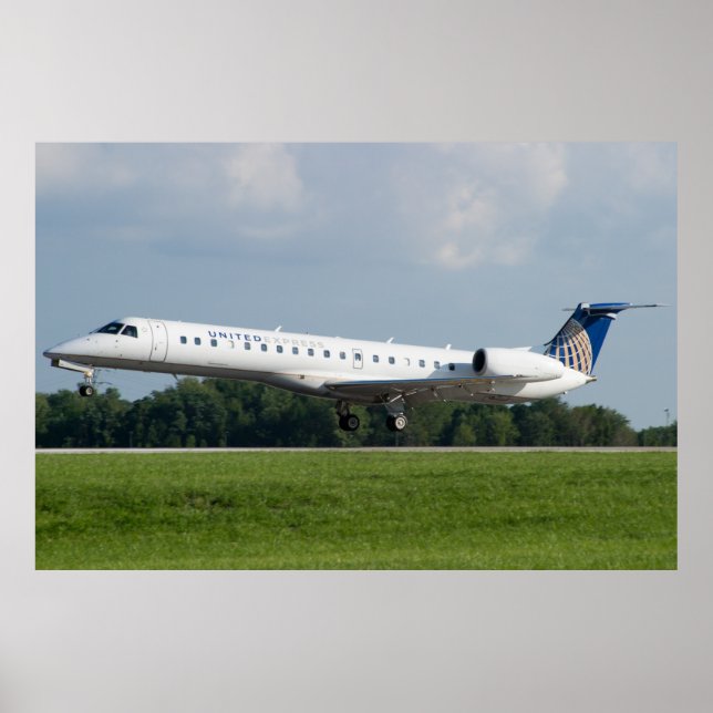 AFFICHE N13958 ERJ-145LR (Devant)