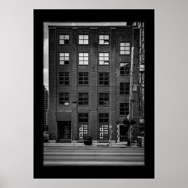 Affiche N° 266 rue King Est 2 avec bordure (Devant)