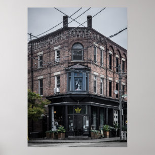 Affiche N° 354 rue King Est 1 Version couleur