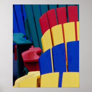 Affiche N.A. Canada, Nouvelle-Écosse, Bridgewater. Coloré 