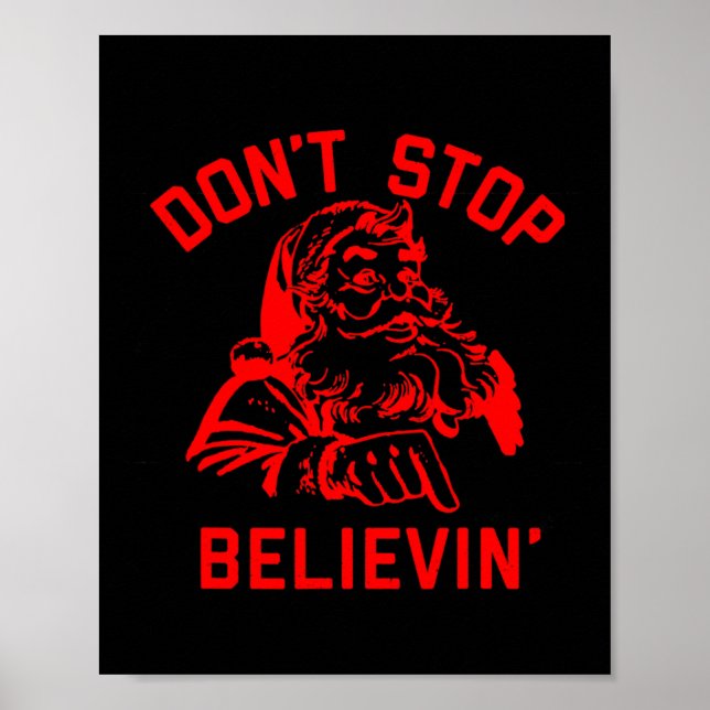 Affiche N’arrêtez pas de croire (Devant)