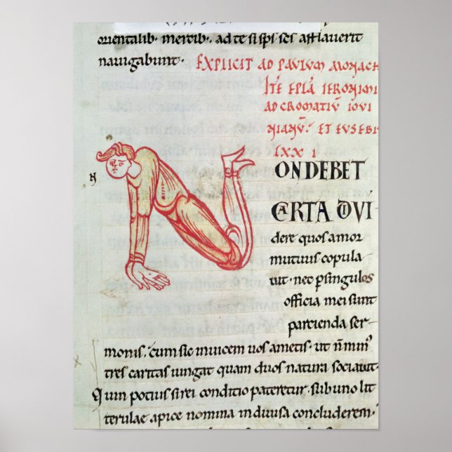 Affiche 'N' initial historique (Devant)