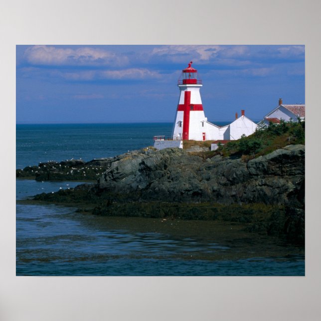Affiche NA, Canada, Nouveau-Brunswick, île Campobello. 4 (Devant)