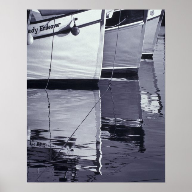 Affiche NA, Canada, Nova Scotia, Digby. Fishing boats; (Devant)