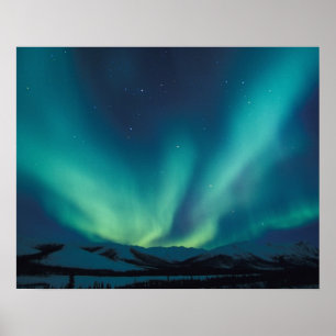 Affiche NA, États-Unis, Alaska, chaîne de Brooks, Rideaux