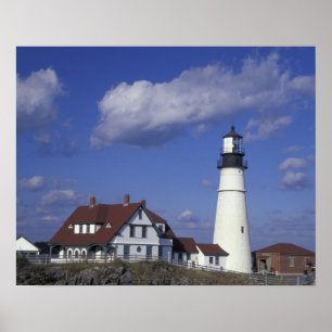 Affiche NA, États-Unis, Maine, près de Portland, Portland 