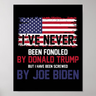 Affiche N'A Jamais Été Fondé Par Donald Trump, Mais Trump