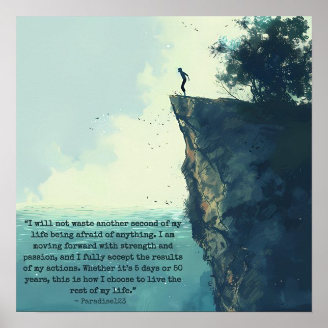 Affiche n'a plus peur (porte 1041) (Devant)