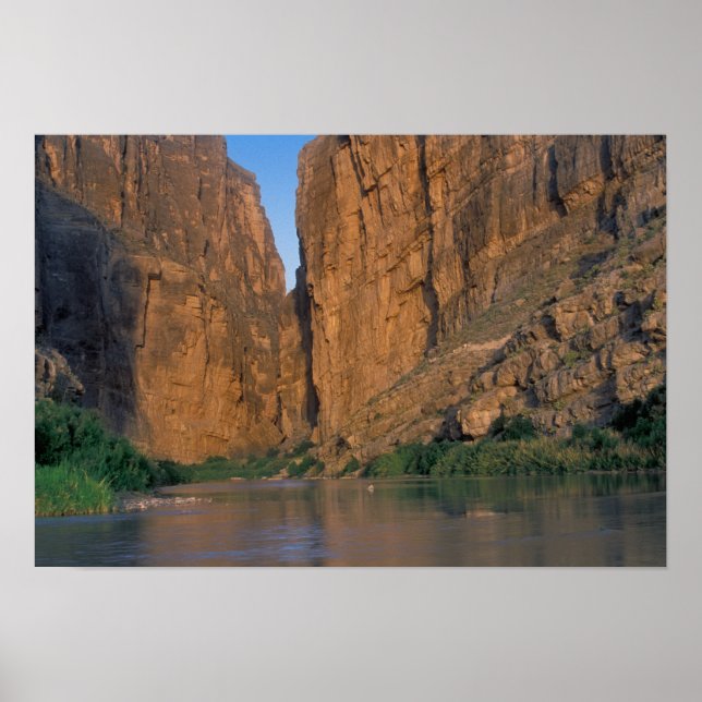 Affiche NA, USA, Texas, Big Bend National Park. Rio Rio (Devant)