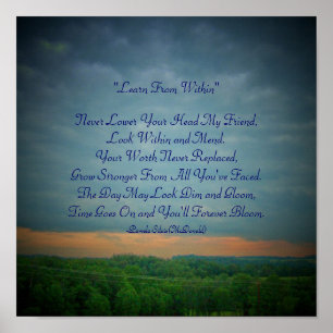 Affiche N'abaissez jamais votre tête mon ami…