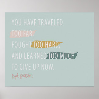 Affiche N'abandonne pas