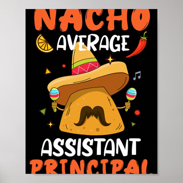 Affiche Nacho Average Istant Principal Mexican Cinco De Ma (Devant)