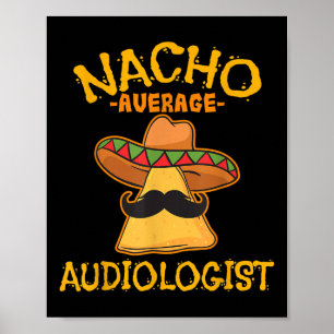Affiche Nacho Moyenne Audiologiste Cinco De Mayo Fiesta