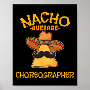 Affiche Nacho Moyenne Chorégraphe Cinco De Mayo Danser