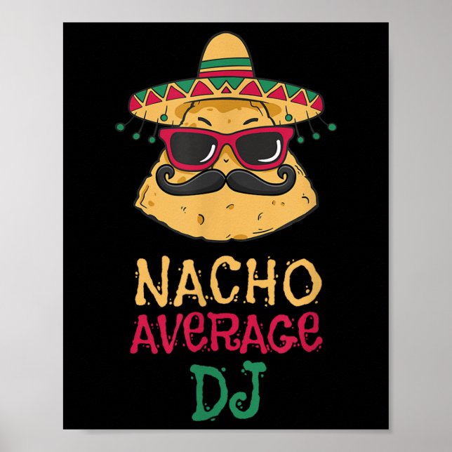 Affiche Nacho Moyenne Dj Cinco De Mayo (Devant)