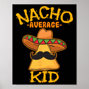 Affiche Nacho Moyenne Enfant Jeune Garçon Enfant Enfant En