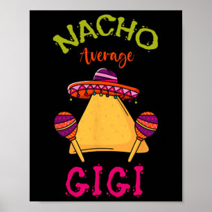 Affiche Nacho Moyenne Gigi Cinco De Mayo Grandma F