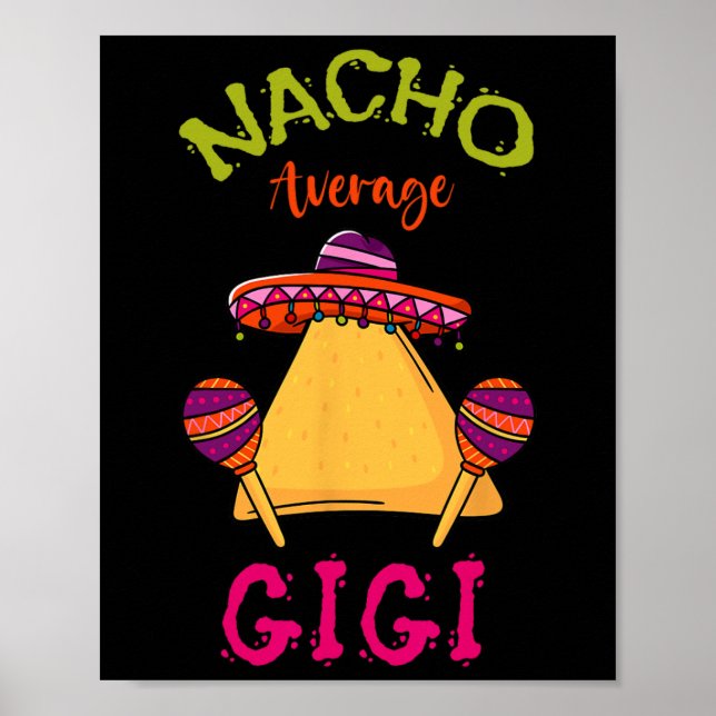 Affiche Nacho Moyenne Gigi Cinco De Mayo Grandma F (Devant)