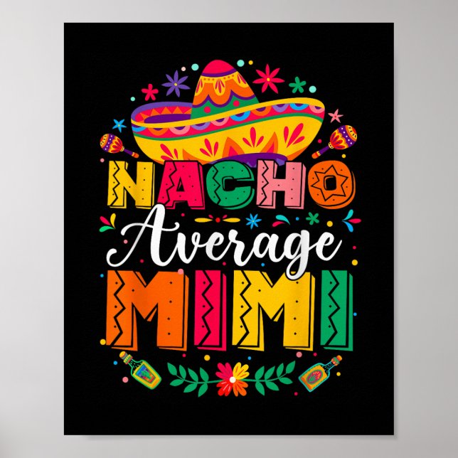 Affiche Nacho Moyenne Mimi Cinco De Mayo Famille Mexicaine (Devant)