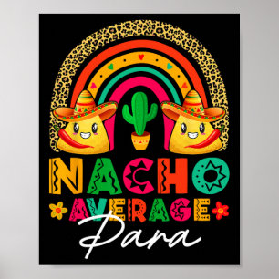 Affiche Nacho Moyenne Para Sombrero Casquette Mexicaine Fi