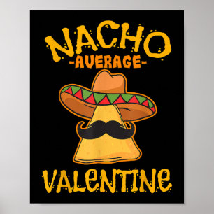 Affiche Nacho Moyenne Valentine Couple Mexicain Valentin