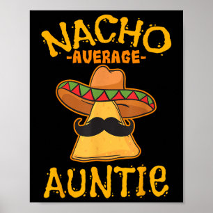 Affiche Nacho Tante Moyenne Mexicaine Cinco De Mayo Tante 