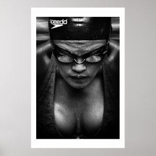 Affiche Nageur